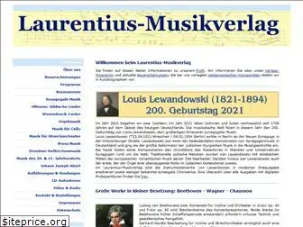 laurentius-musikverlag.de