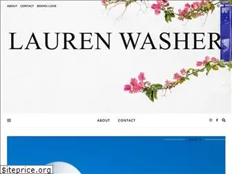 laurenwasher.com