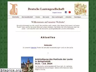 lautengesellschaft.de