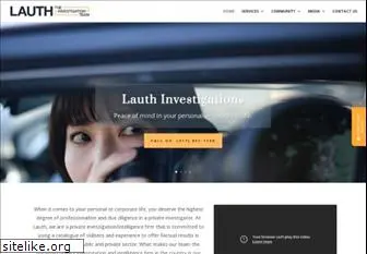 lauthinvestigations.com