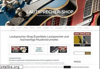 lautsprecher-shop.com