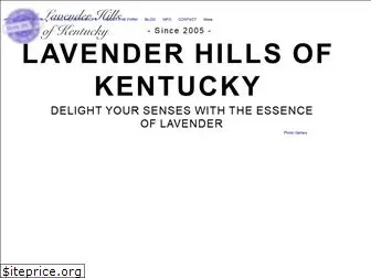 lavenderhillsofkentucky.com