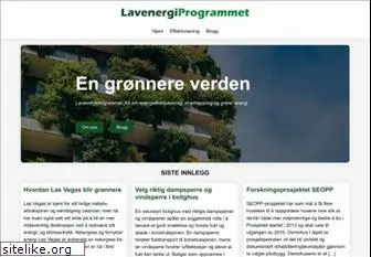 lavenergiprogrammet.no