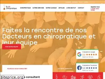 laviechiropratique.com