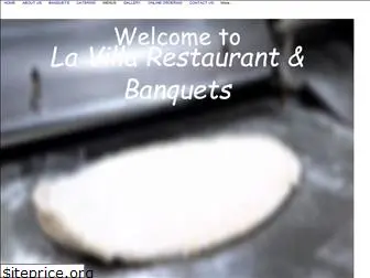 lavillabanquets.com