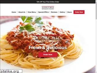 lavitaebellaristorante.com