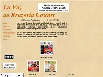 lavozdebrazoriacounty.com