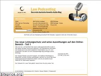 law-podcasting.de