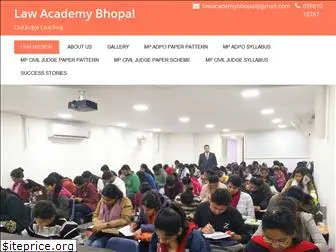 lawacademybhopal.com