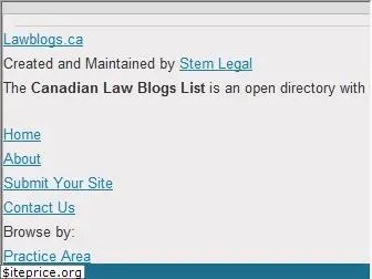 lawblogs.ca