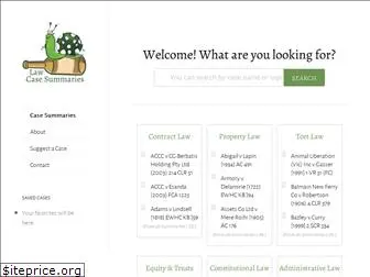 lawcasesummaries.com