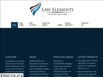 lawelements.com.au