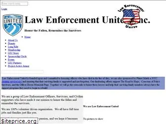 lawenforcementunited.org