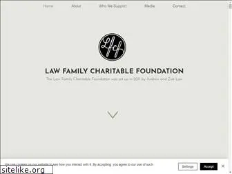 lawfamilycharitablefoundation.org