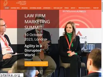 lawfirmmarketingsummit.com