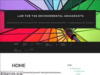 lawforenvgrassroots.com