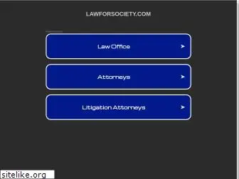 lawforsociety.com