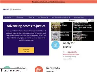 lawfoundation.on.ca