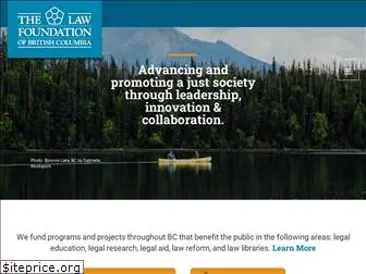 lawfoundationbc.org