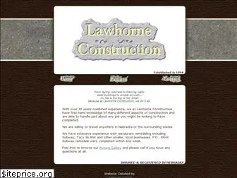 lawhorneconstruction.com