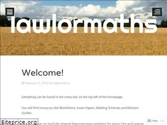 lawlormaths.wordpress.com