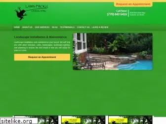 lawnfrogslandscapes.com