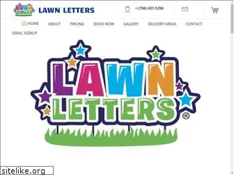 lawnletters.com