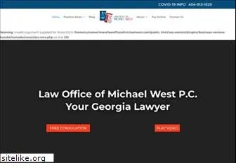 lawofficeofmichaelwest.com