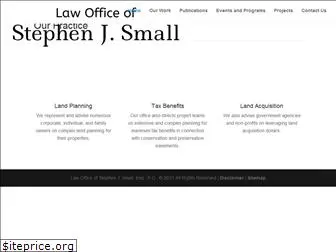 lawofficeofstephensmall.com