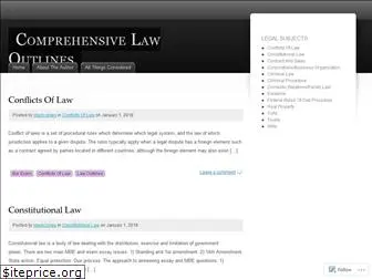 www.lawoutlines.wordpress.com