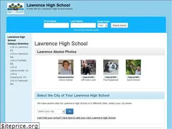 lawrencehighschoolalumni.com