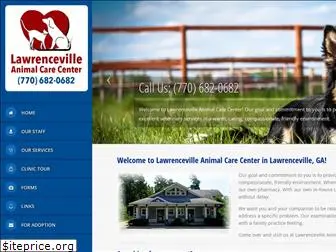 lawrencevilleanimalcare.com