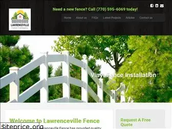 lawrencevillefence.com