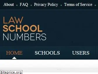 lawschoolnumbers.com