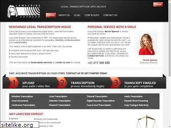 lawscribeexpress.com