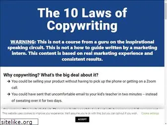 lawsofcopywriting.com