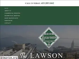 lawsonroofing.com