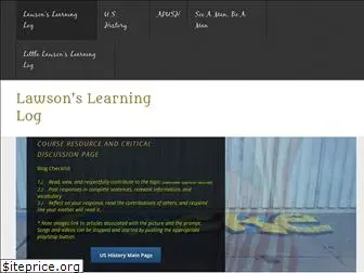 lawsonslearninglog.com