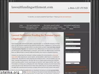 lawsuitfundingsettlement.com