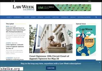 lawweekcolorado.com