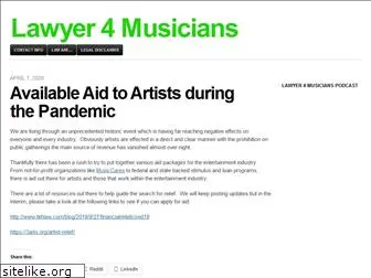 lawyer4musicians.com