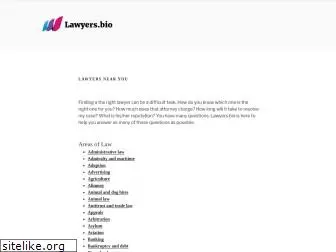 lawyers.bio
