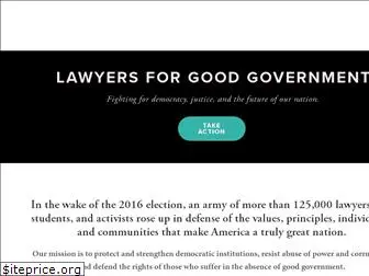 lawyersforgoodgovernment.org