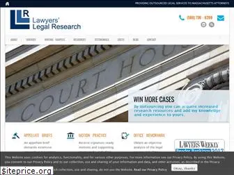 lawyerslegalresearch.com