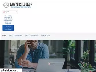 lawyerslookup.ca