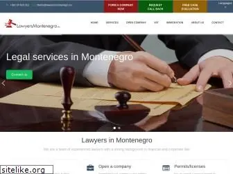 lawyersmontenegro.eu