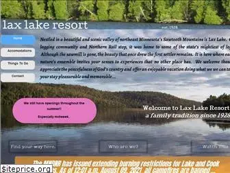 laxlakeresort.com