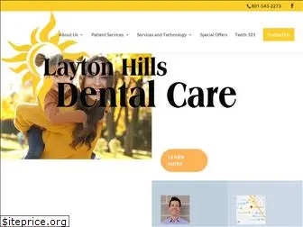 laytonhillsdental.com