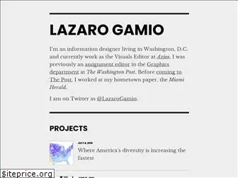 lazarogamio.com