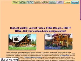 Log Home Kits & Log Cabin Kits